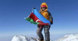Azərbaycanlı alpinist ən yüksək zirvəsini fəth etdi Xəbər şəkili