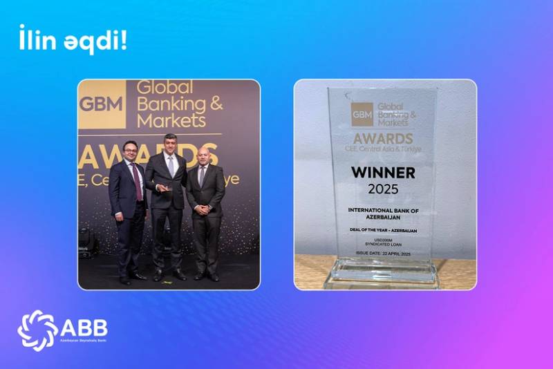 ABB "İlin əqdi" mükafatını qazandı!
