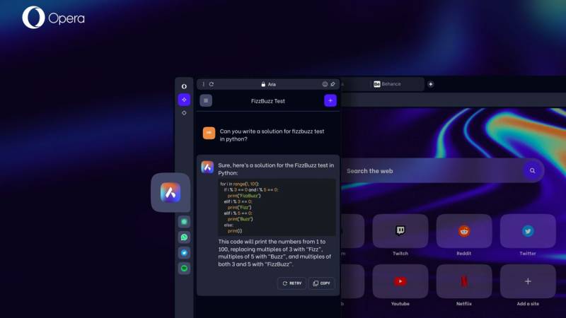 Opera Brauzerləri Google Gemini Süni İntellektini Birləşdirir: 80 Milyon İstifadəçi üçün Yeni İmkanlar