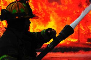 Bakıda yaşayış binasında yanğın baş verib Xəbər şəkili