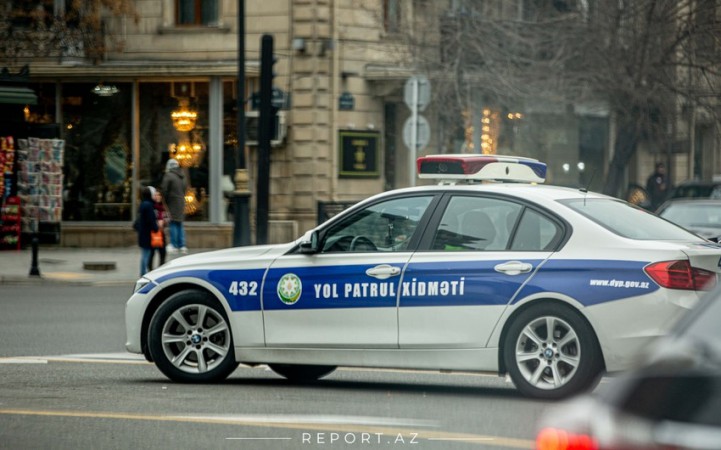 Bakıda yol polisi deputatı qovub tutdu, qalmaqal yarandı