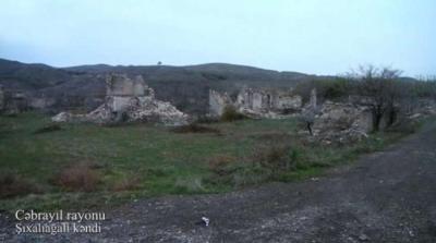 Cəbrayıl rayonunun Şıxalıağalı kəndindən g&ouml;r&uuml;nt&uuml;lər -  Xəbər şəkili