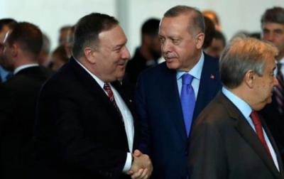 Ərdoğan Pompeo ilə g&ouml;r&uuml;şməyə vaxt tapa bilmədi Xəbər şəkili