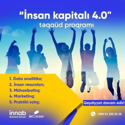 “İnsan kapitalı 4.0” adlı təqaüd proqramı Xəbər şəkili