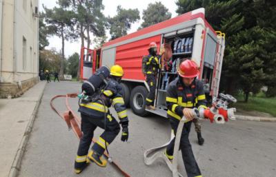 FHN Xaçmaz Mərkəzi Xəstəxanasında genişmiqyaslı təlim keçirilib Xəbər şəkili